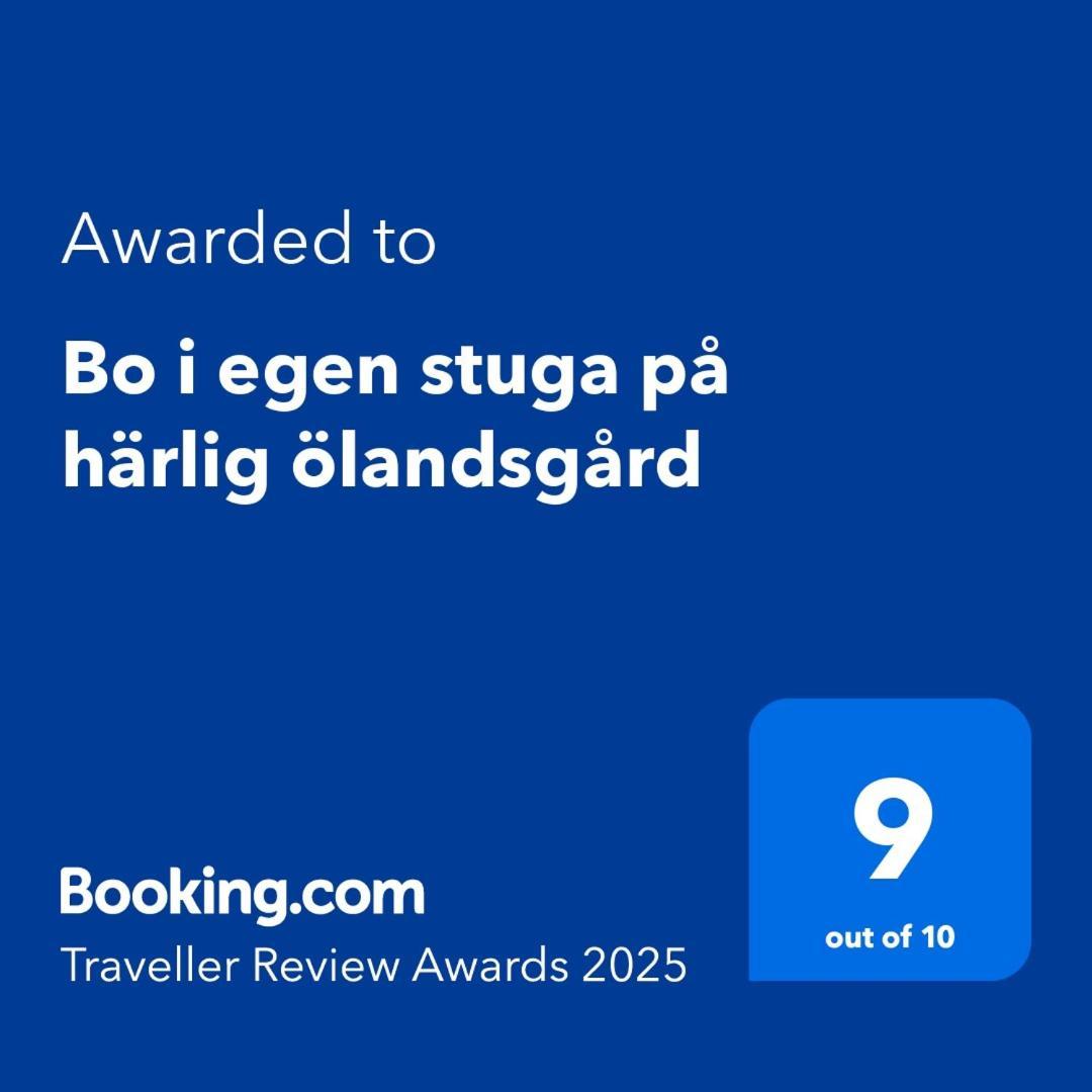 Bo I Egen Stuga Pa Haerlig Oelandsgard Köpingsvik エクステリア 写真